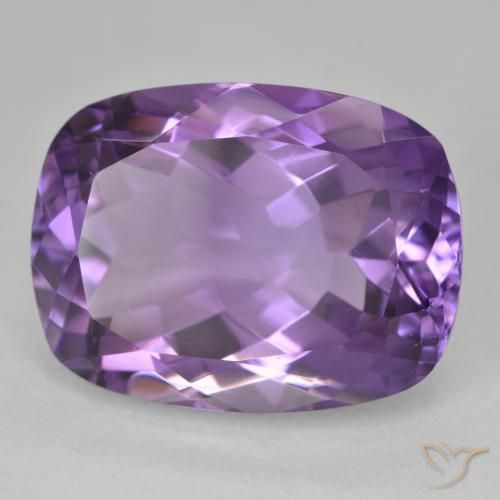 9,17 ctw natürlicher Mittelviolett Amethyst, Kissen, VVS
