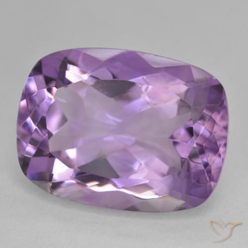 9,17 ctw natürlicher Mittelviolett Amethyst, Kissen, VVS
