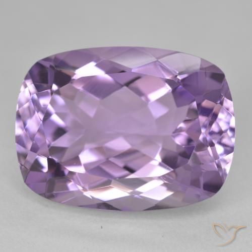 20.24ct Natürlicher Mittelviolett Amethyst, Kissen, VVS