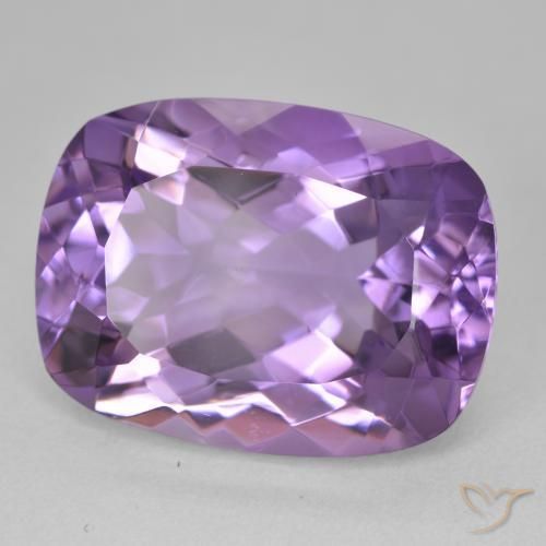 9,17 ctw natürlicher Mittelviolett Amethyst, Kissen, VVS