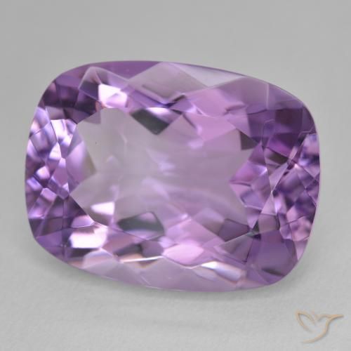 9,17 ctw natürlicher Aubergine Veilchen Amethyst, Kissen, VVS