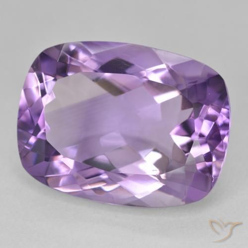 9,17 ctw natürlicher Mittelviolett Amethyst, Kissen, VVS