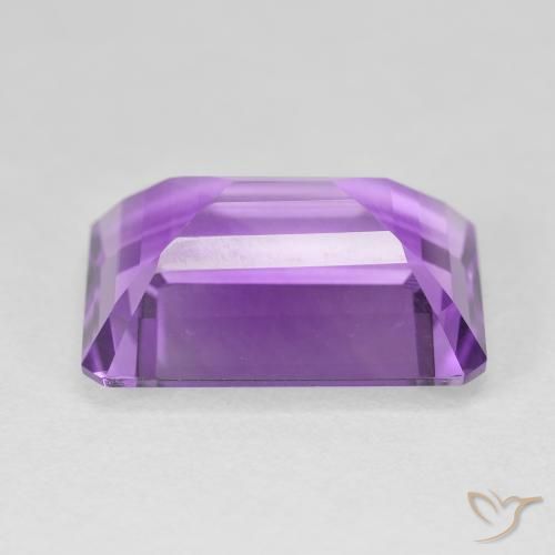 9,17 ctw natürlicher Lebhaftes Violett Amethyst, Oktagonschliff, VVS-VS