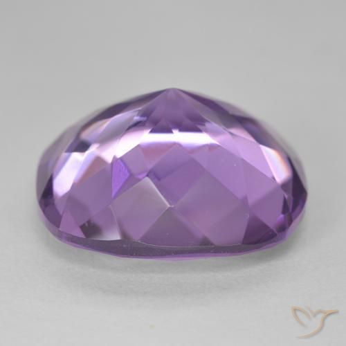9,17 ctw natürlicher Mittelviolett Amethyst, Kissen, VVS