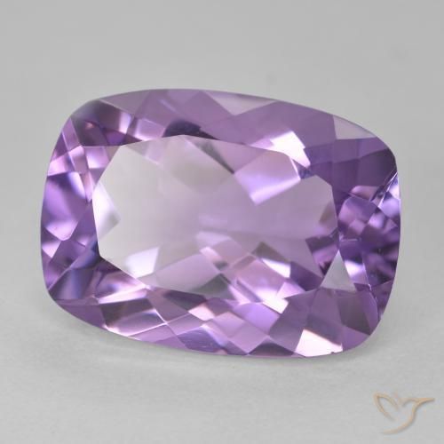 9,17 ctw natürlicher Mittelviolett Amethyst, Kissen, VVS
