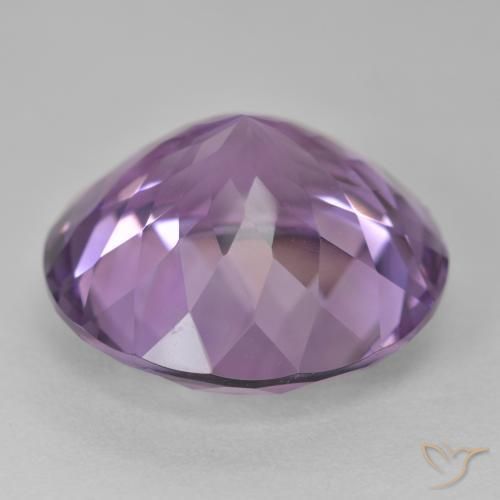 9,17 ctw natürlicher Mittelviolett Amethyst, Runden, VVS
