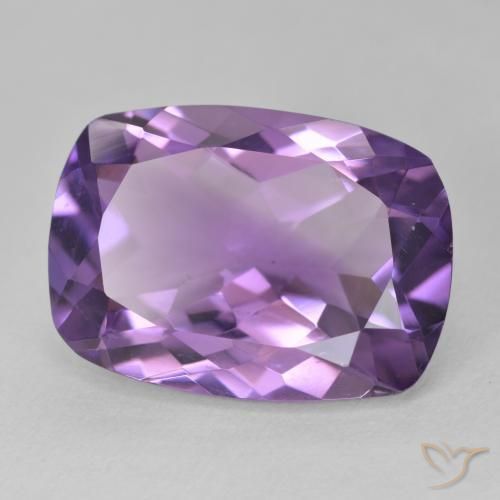 9,17 ctw natürlicher Medium Light Purplish-Violet Amethyst, Kissen, VVS