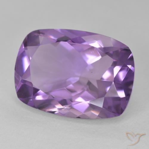 9,17 ctw natürlicher Mittelviolett Amethyst, Kissen, VVS