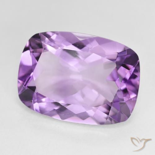 9,17 ctw natürlicher Mittelviolett Amethyst, Kissen, VVS
