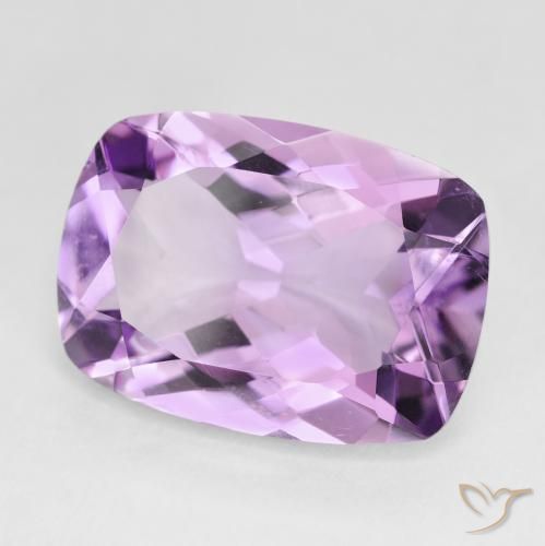 9,17 ctw natürlicher Mittelrosa Violett Amethyst, Kissen, VVS