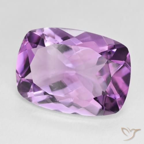 9,17 ctw natürlicher Mittelrosa Violett Amethyst, Kissen, VVS