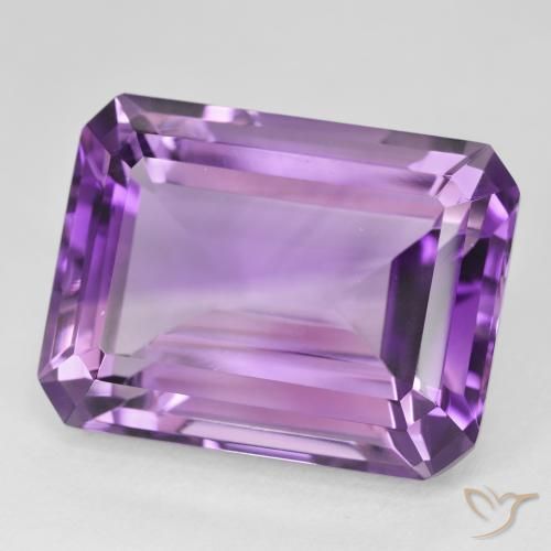 9,17 ctw natürlicher Mittelrosa Violett Amethyst, Oktagonschliff, VVS