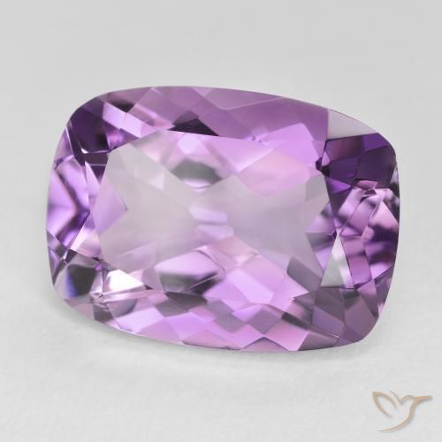 9,17 ctw natürlicher Mittelrosa Violett Amethyst, Kissen, VVS