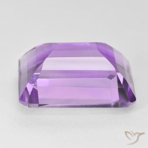 9,17 ctw natürlicher Mittelrosa Violett Amethyst, Oktagonschliff, VVS