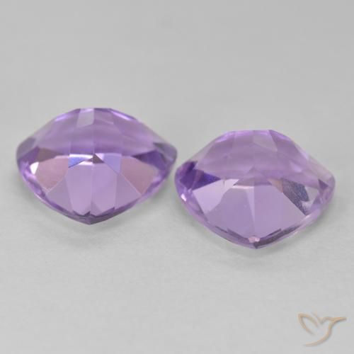 5.67 ct natürliche Mittelviolett Amethyst-Edelsteine, Trillion, VS