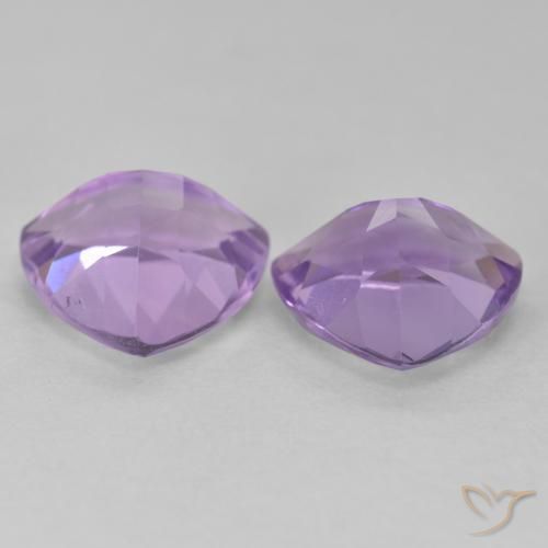 5.73 ct natürliche Mittelviolett Amethyst-Edelsteine, Trillion, VS