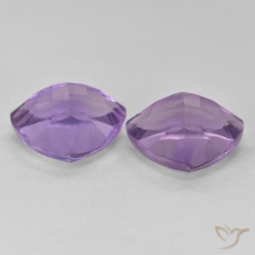 5.50 ct natürliche Iris Violett Amethyst-Edelsteine, Trillion, VS