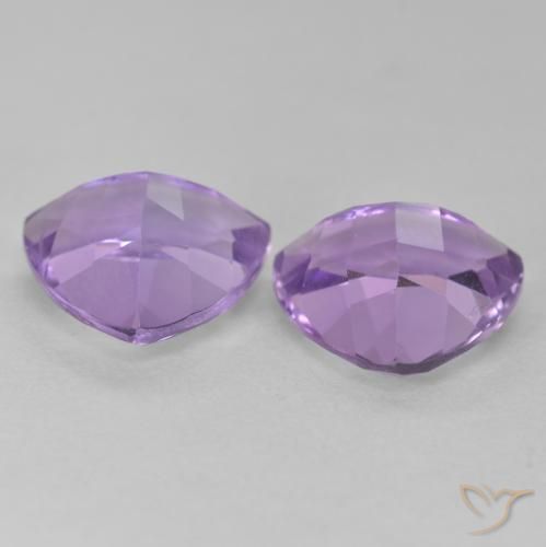 5.45 ct natürliche Rosa Iris Violett Amethyst-Edelsteine, Trillion, VS