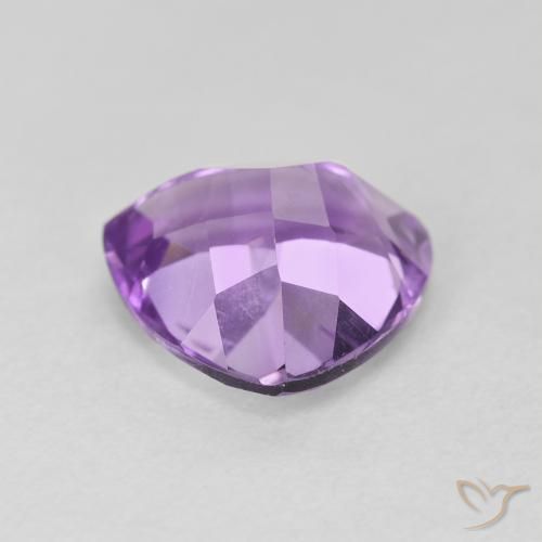 9,17 ctw natürlicher Rosaig-violett Amethyst, Trillion, VVS-VS