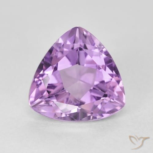 3.23ct Natürlicher Rosaig-violett Amethyst, Trillion, VVS-VS
