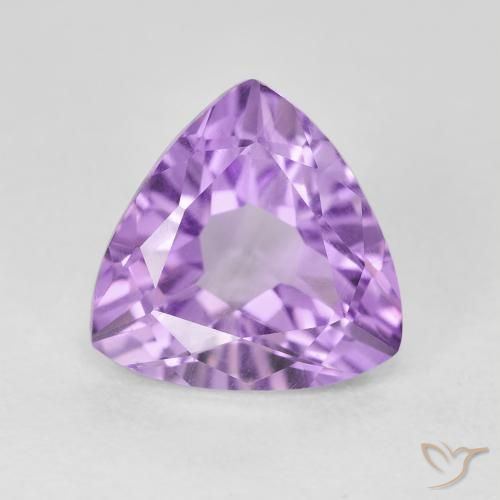 2.93ct Natürlicher Mittelviolett Amethyst, Trillion, VVS-VS