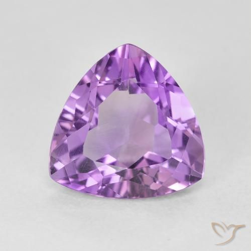 2.83ct Natürlicher Rosaig-violett Amethyst, Trillion, VVS-VS