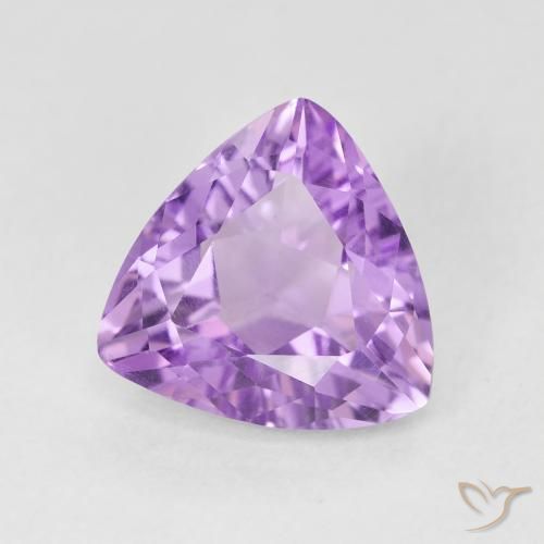 9,17 ctw natürlicher Mittelrosa Violett Amethyst, Trillion, VVS-VS