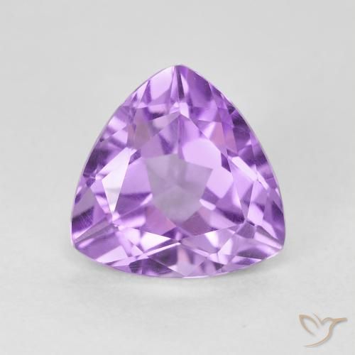 3.02ct Natürlicher Mittelviolett Amethyst, Trillion, VVS-VS