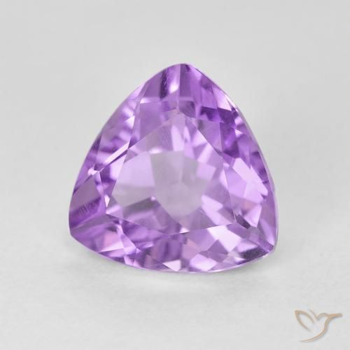 9,17 ctw natürlicher Mittelviolett Amethyst, Trillion, VVS-VS