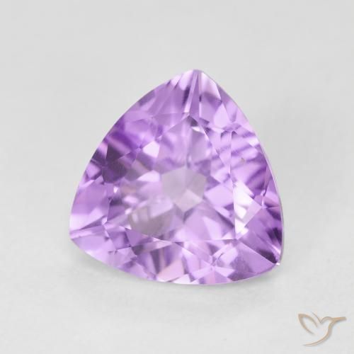 9,17 ctw natürlicher Hellrosa Violett Amethyst, Trillion, VVS-VS