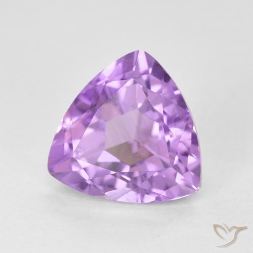 9,17 ctw natürlicher Rosaig-violett Amethyst, Trillion, VVS-VS