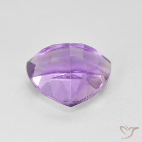 9,17 ctw natürlicher Rosaig-violett Amethyst, Trillion, VVS-VS