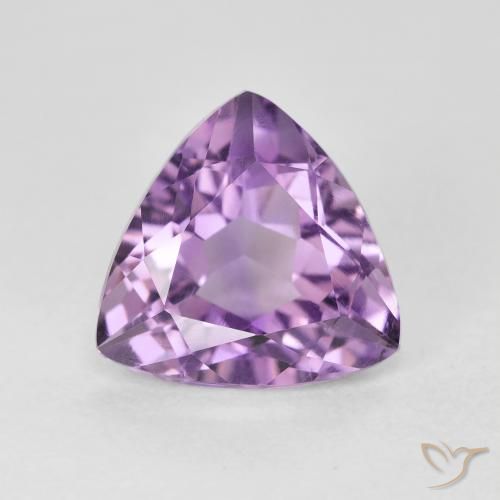 2.91ct Natürlicher Medium Light Purplish-Violet Amethyst, Trillion, VVS-VS