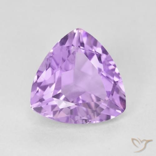 3.05ct Natürlicher Rosaig-violett Amethyst, Trillion, VVS-VS