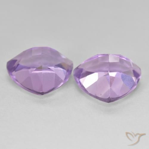 5.75 ct natürliche Mittelviolett Amethyst-Edelsteine, Trillion, VS