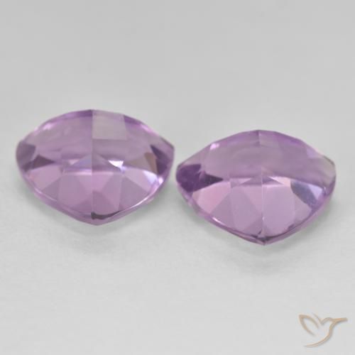 5.70 ct natürliche Mittelviolett Amethyst-Edelsteine, Trillion, VS