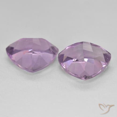 5.49 ct natürliche Mittelviolett Amethyst-Edelsteine, Trillion, VS