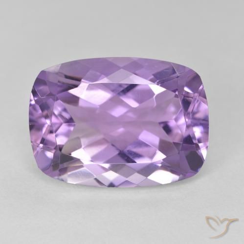 13.05ct Natürlicher tiefviolett Amethyst, Kissen, VVS
