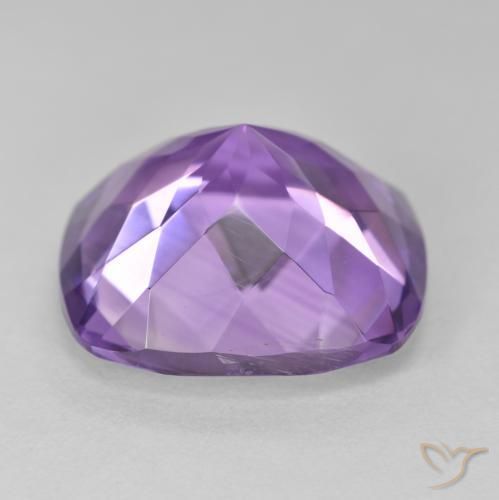 9,17 ctw natürlicher Mittelviolett Amethyst, Kissen, VVS
