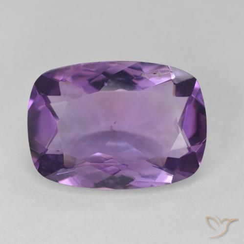 10.37ct Natürlicher Mittelviolett Amethyst, Kissen, VVS