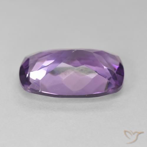 9,17 ctw natürlicher Mittelviolett Amethyst, Kissen, VVS
