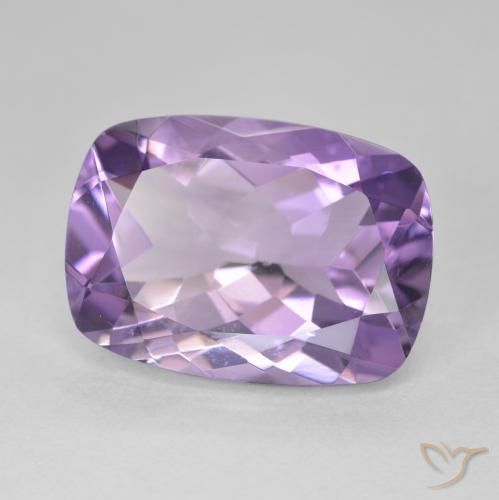 9,17 ctw natürlicher Mittelviolett Amethyst, Kissen, VVS