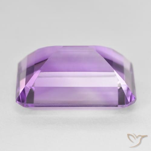 9,17 ctw natürlicher Medium Light Purplish-Violet Amethyst, Oktagonschliff, VVS