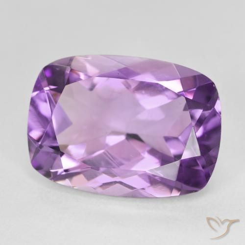 9,17 ctw natürlicher Medium Light Purplish-Violet Amethyst, Kissen, VVS