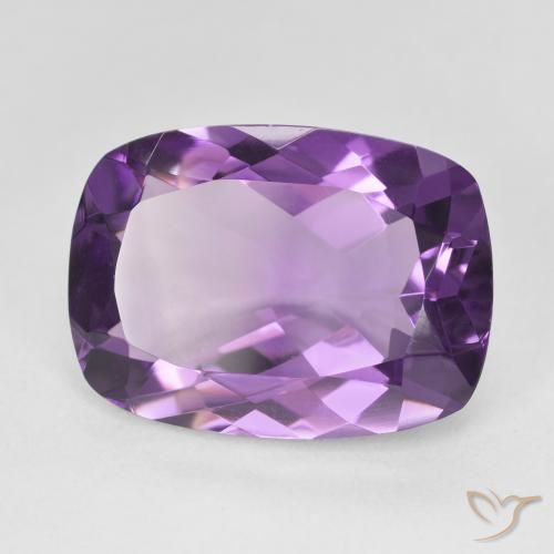 9,17 ctw natürlicher Medium Light Purplish-Violet Amethyst, Kissen, VVS