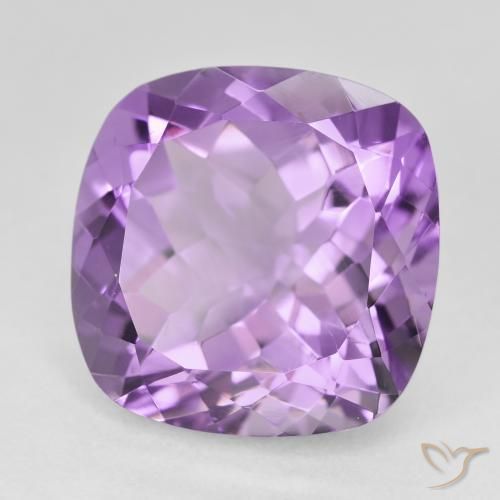 9,17 ctw natürlicher Medium Light Purplish-Violet Amethyst, Kissen, VVS