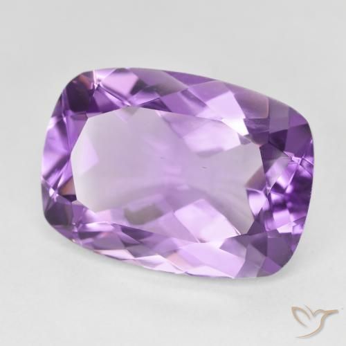 9,17 ctw natürlicher Medium Light Purplish-Violet Amethyst, Kissen, VVS