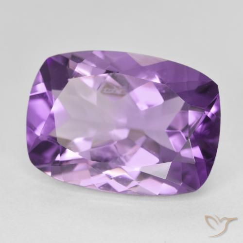 9,17 ctw natürlicher Lilaisch-violett Amethyst, Kissen, VVS