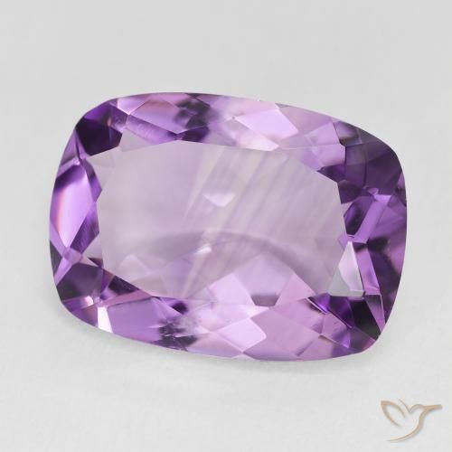 9,17 ctw natürlicher Medium Light Purplish-Violet Amethyst, Kissen, VVS