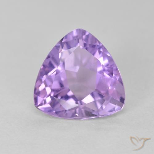 2.88ct Natürlicher Mittelviolett Amethyst, Trillion, VS